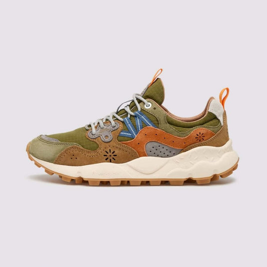 Yamano 3 Man Suede/Nylon-Ripstop Military-Brown