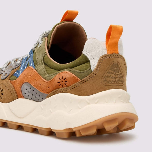 Yamano 3 Man Suede/Nylon-Ripstop Military-Brown