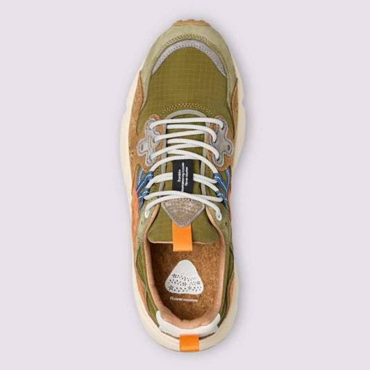 Yamano 3 Man Suede/Nylon-Ripstop Military-Brown