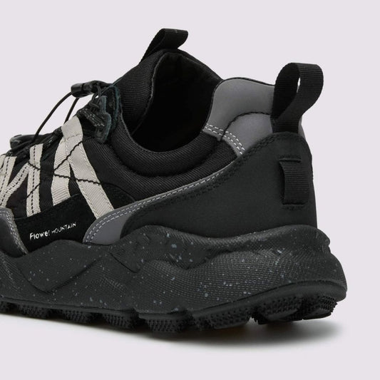 Iwano 2 Uni Suede/Nylon/Technical Fabric Anthracite-Acciaio