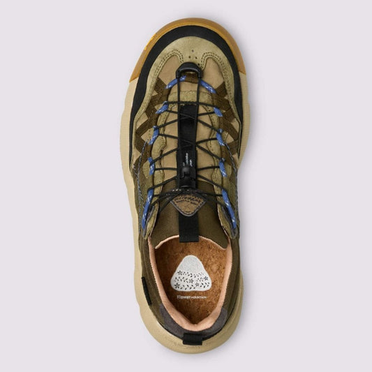 Iwano 2 Uni Suede/Nylon/Techinical Fabric - Light Brown-Taupe