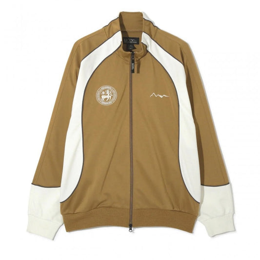 Panel Track Jacket - Camel