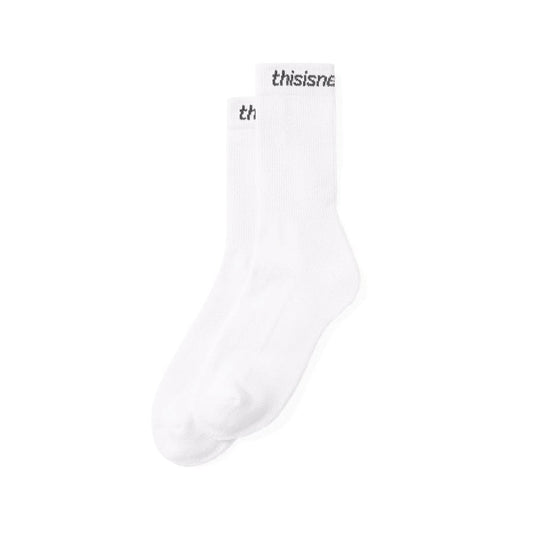 SP-Logo Socks 3 Pack - White