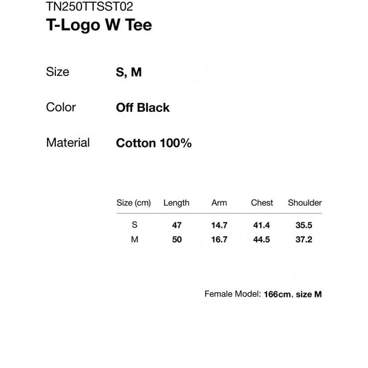 Women's T-Logo W Tee - Off Black