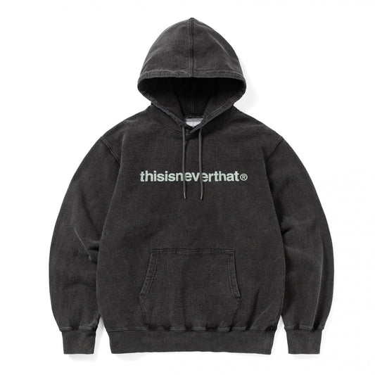 T-Logo LT Hoodie - Washed Black
