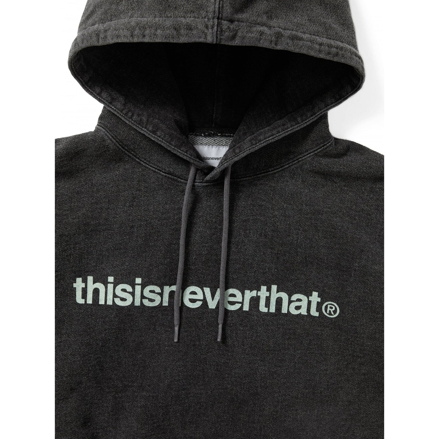 T-Logo LT Hoodie - Washed Black