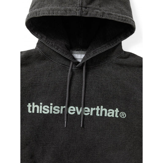 T-Logo LT Hoodie - Washed Black