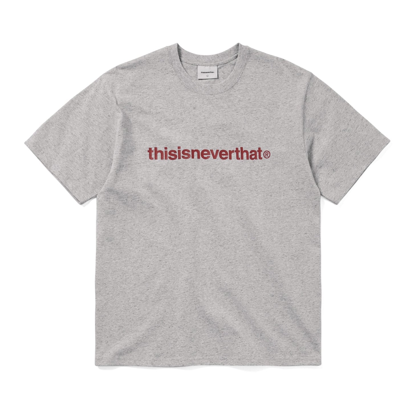 T-Logo Tee - Grey Heather