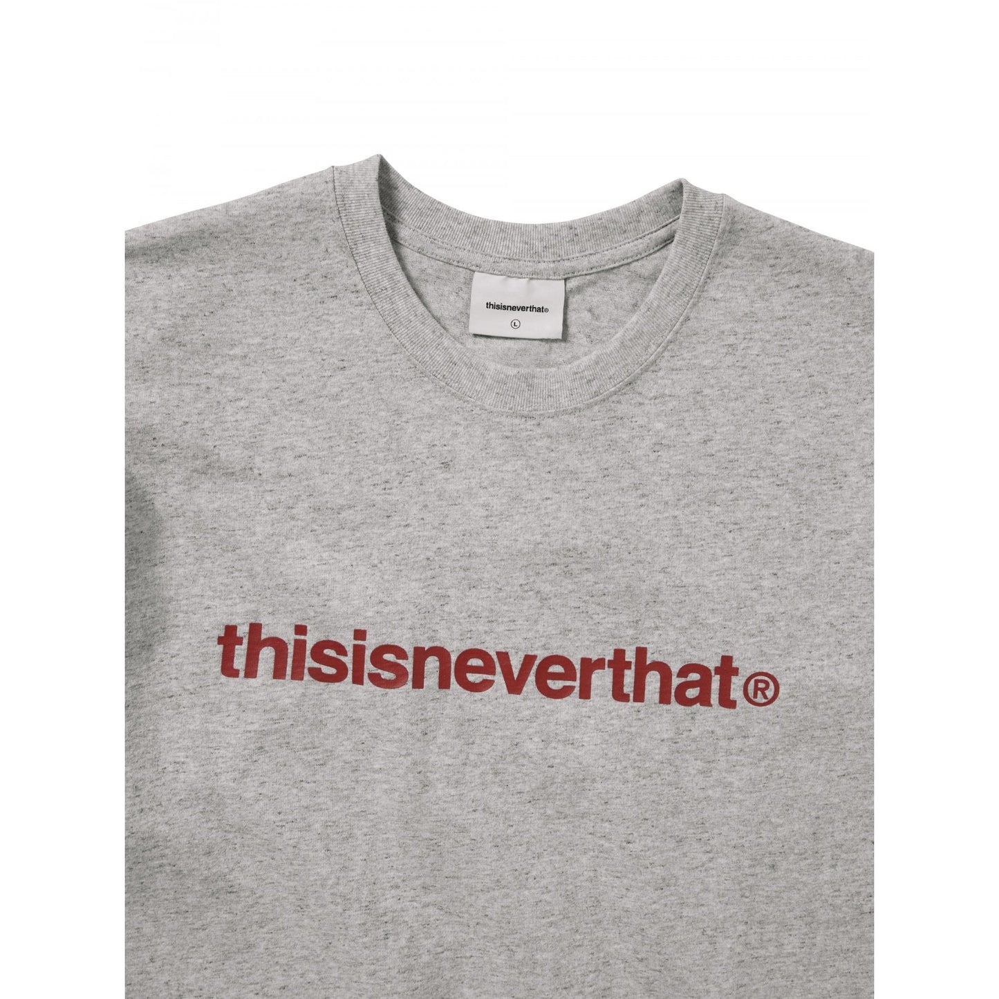 T-Logo Tee - Grey Heather