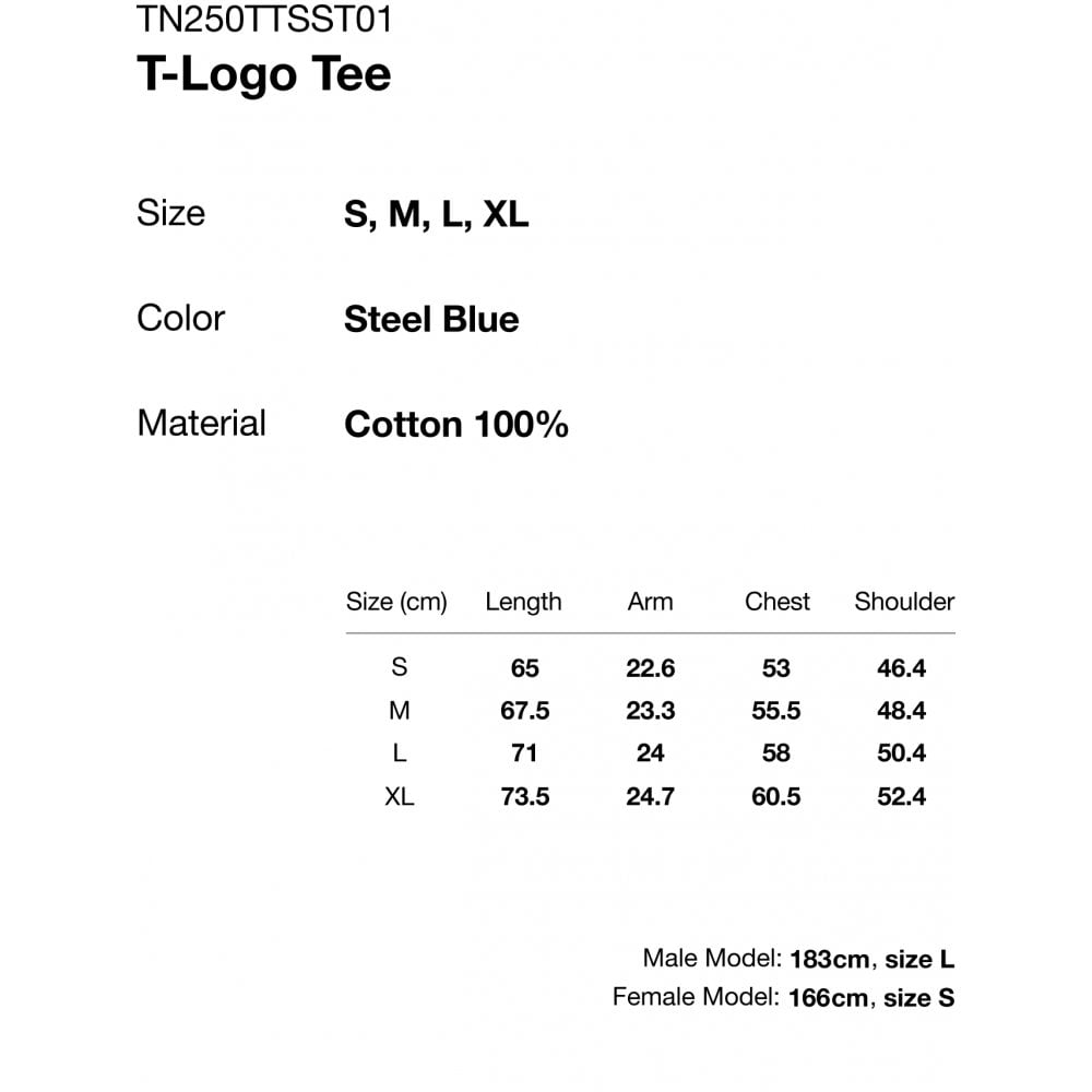 T-Logo Tee - Steel