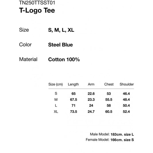 T-Logo Tee - Steel