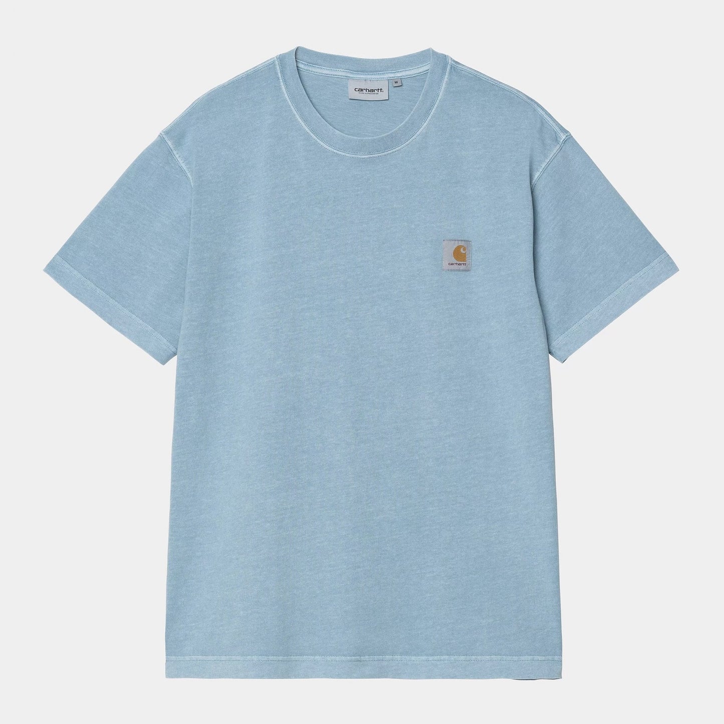 S/S Nelson T-shirt - Clay Blue (garment dyed)