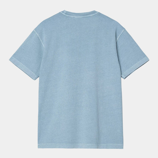 S/S Nelson T-shirt - Clay Blue (garment dyed)