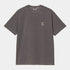 S/S Nelson T-shirt - Graphite (garment dyed)