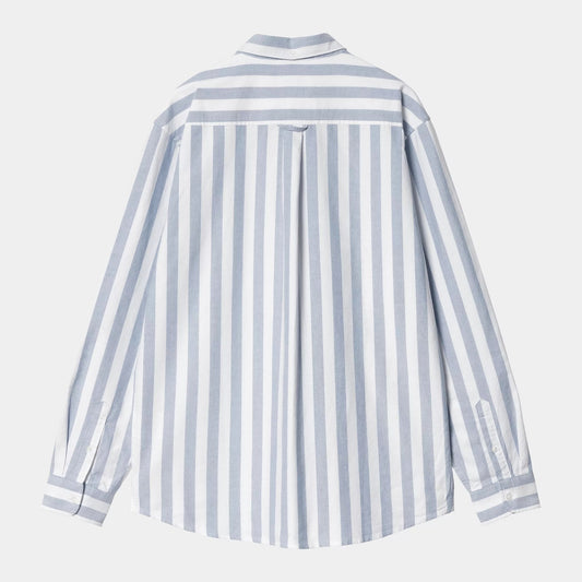 L/s Dillion Shirt - Bleach / White