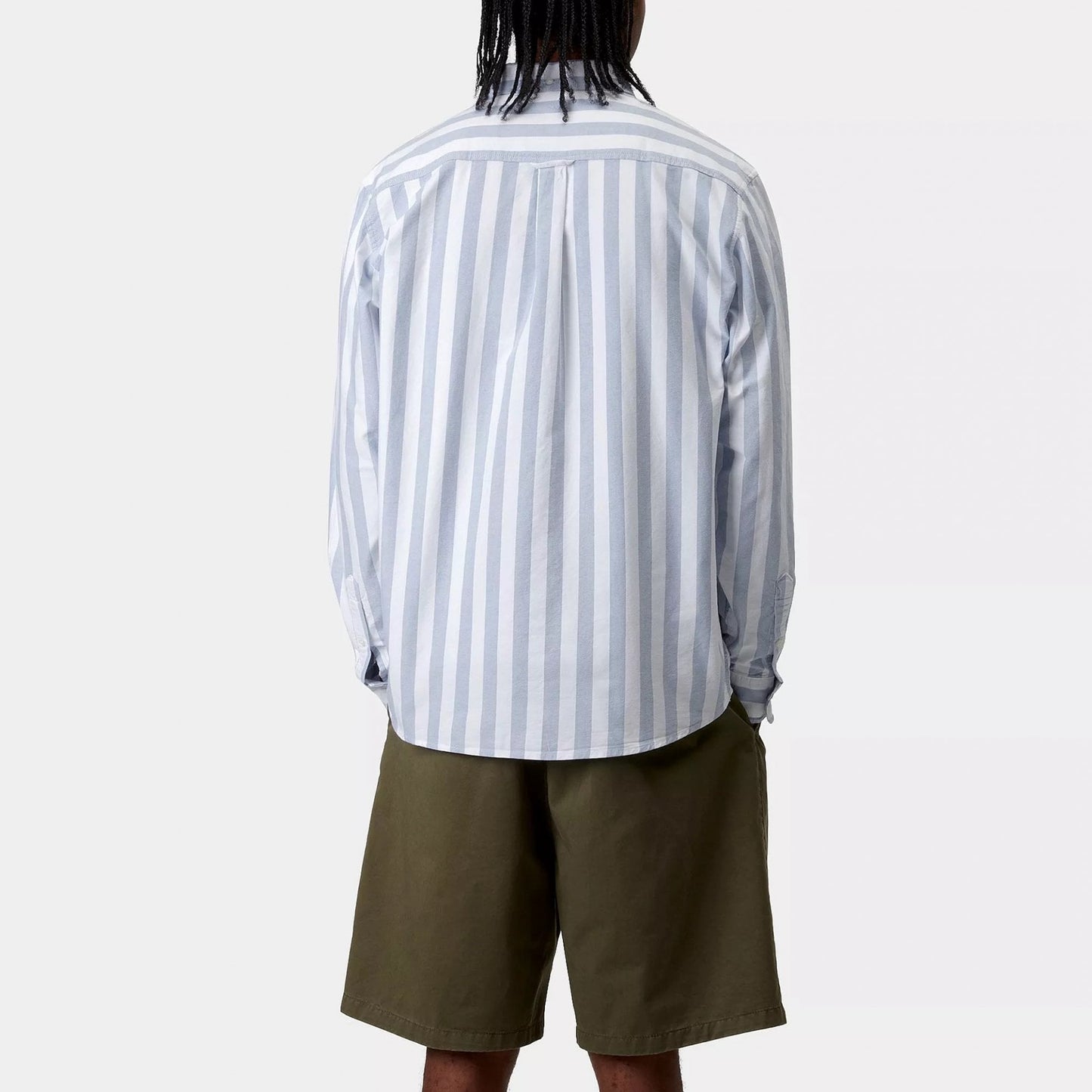 L/s Dillion Shirt - Bleach / White