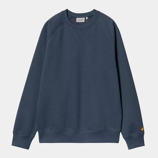 Chase Sweat - Dusky Blue / Gold