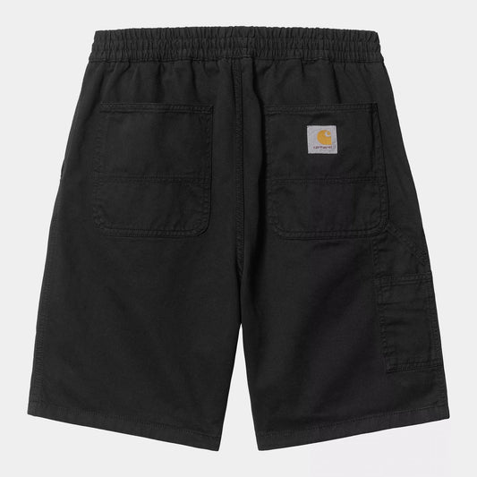 Flint Short - Black (garment dyed)