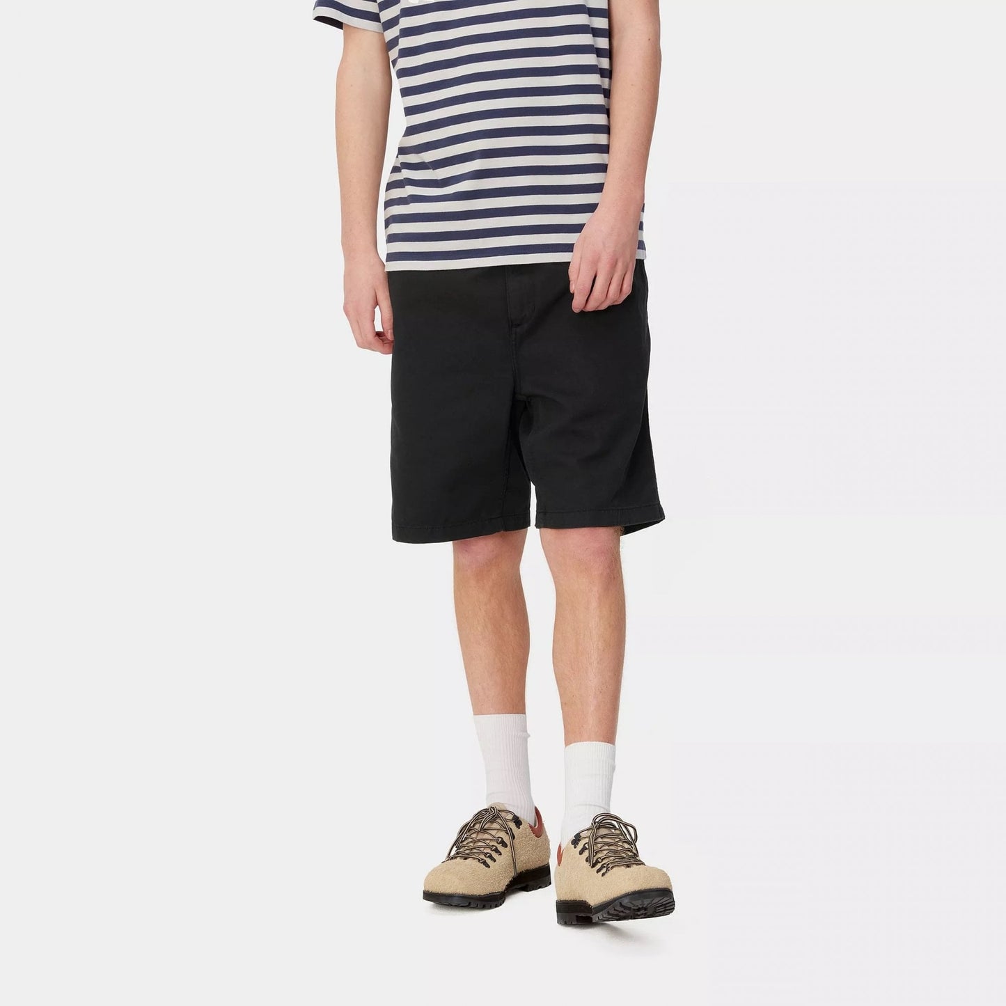Flint Short - Black (garment dyed)