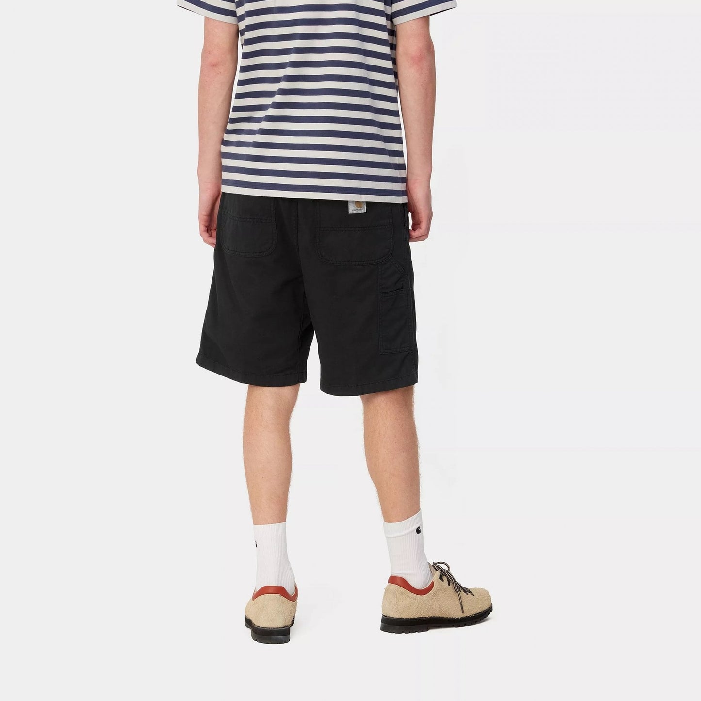 Flint Short - Black (garment dyed)