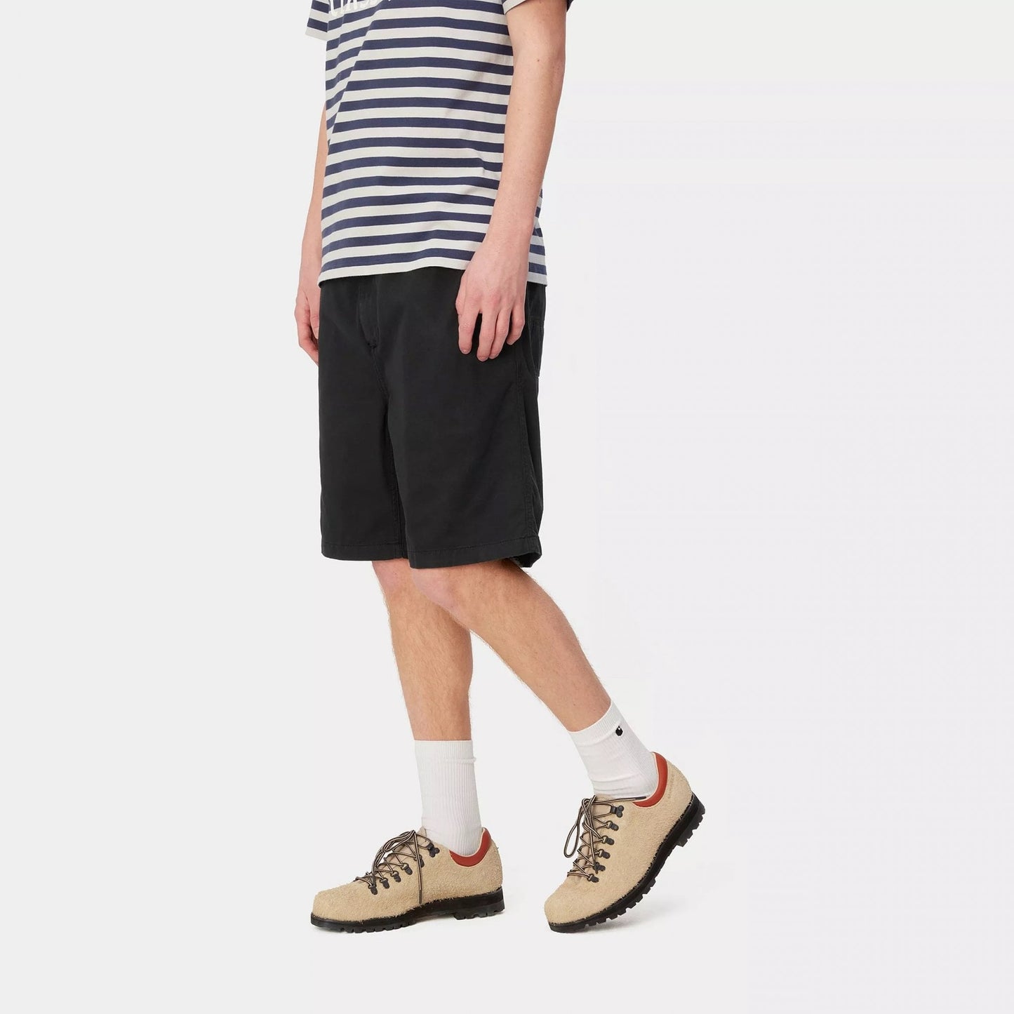 Flint Short - Black (garment dyed)