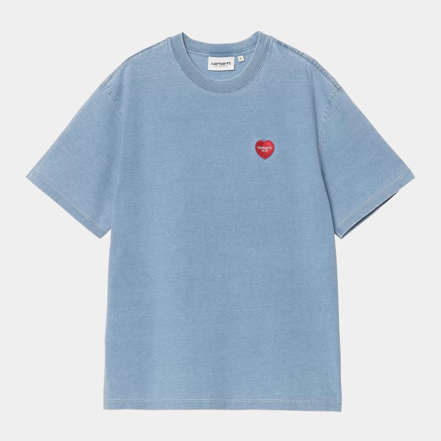 W' S/s Ingo - Light Blue (garment dyed)