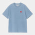 W' S/s Ingo - Light Blue (garment dyed)