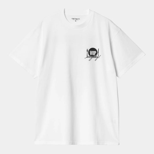 S/s Catalogue T-shirt - White / Black