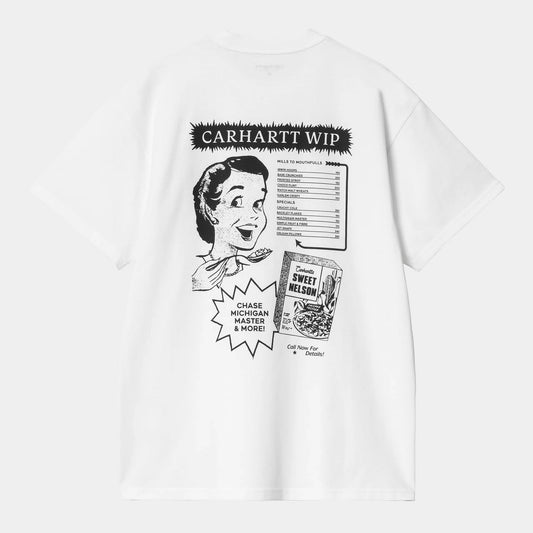 S/s Catalogue T-shirt - White / Black