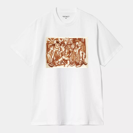 S/S Cai Arfon Bellis T-shirt - White