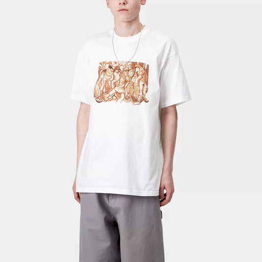 S/S Cai Arfon Bellis T-shirt - White