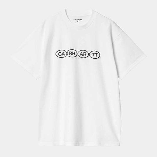 S/S Bumper T-shirt - White / Black