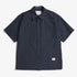 Ivan Tech Poplin SS Shirt - Dark Navy
