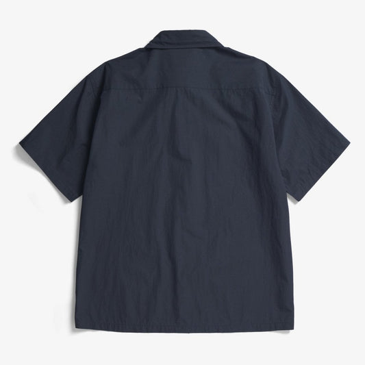 Ivan Tech Poplin SS Shirt - Dark Navy