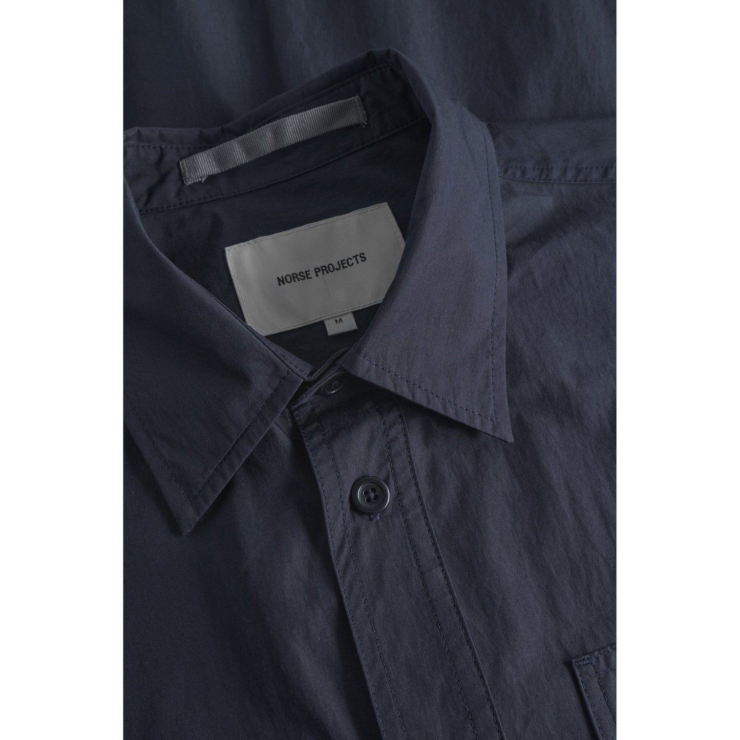 Ivan Tech Poplin SS Shirt - Dark Navy