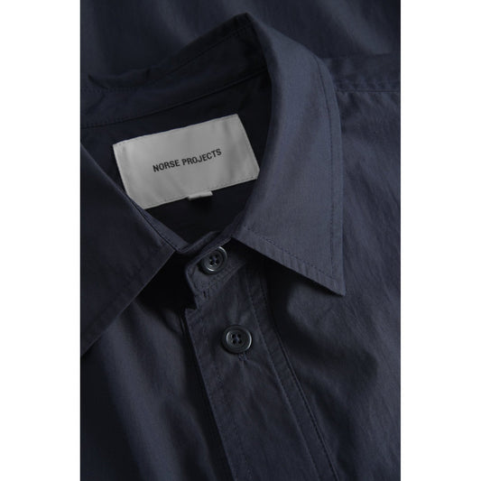 Silas Tech Poplin Shirt 2.0 - Dark Navy