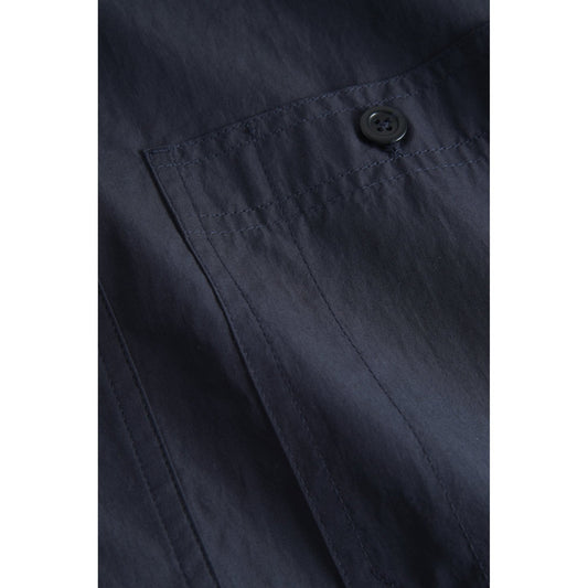 Silas Tech Poplin Shirt 2.0 - Dark Navy
