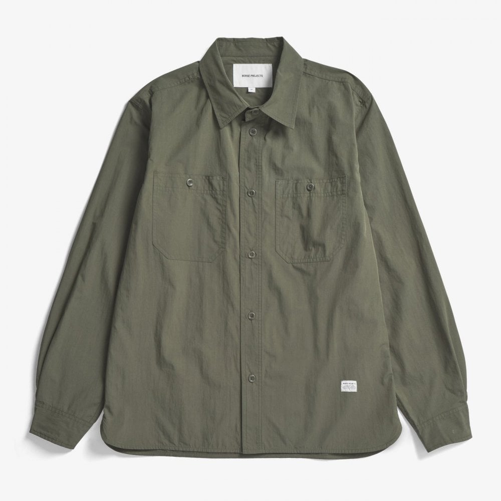 Silas Tech Poplin Shirt 2.0 - Ivy Green