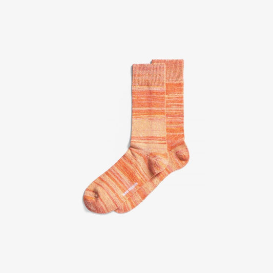 Bjarki Cotton Twist Sock - Blood Orange