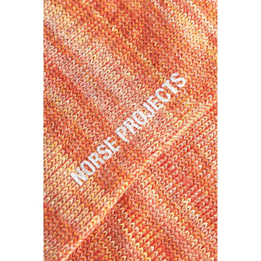 Bjarki Cotton Twist Sock - Blood Orange