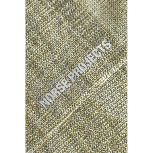 Bjarki Cotton Twist Sock - Moss Green