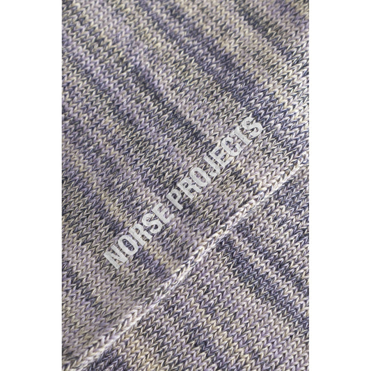Bjarki Cotton Twist Sock - Dusk Purple