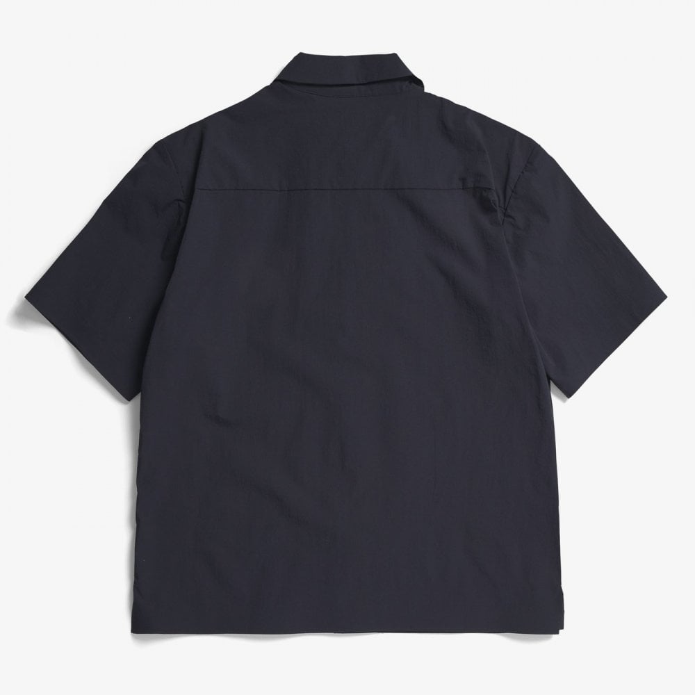 Hermann Travel Light Ss Shirt - Dark Navy