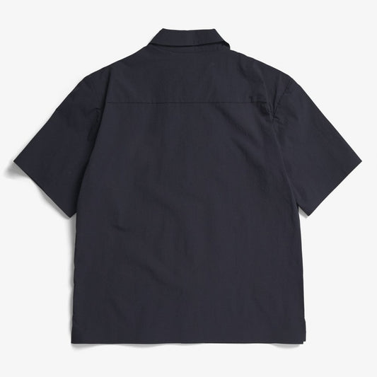 Hermann Travel Light Ss Shirt - Dark Navy