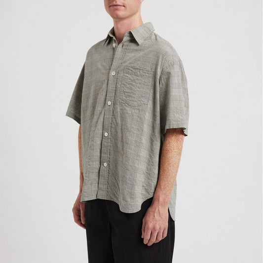 Mo Oversized Check SS Shirt