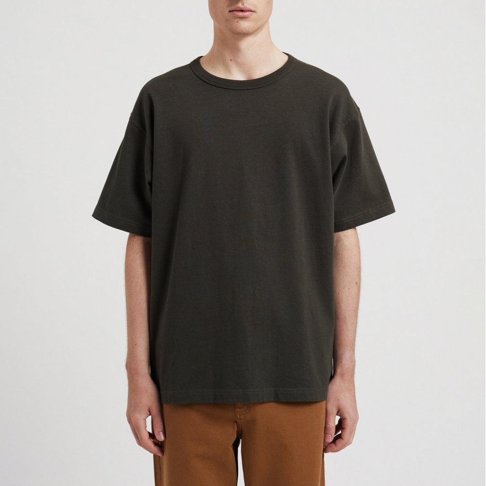 Simon Heavy T-shirt - Black Olive