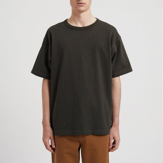 Simon Heavy T-shirt - Black Olive