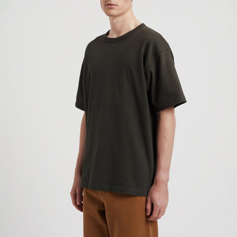 Simon Heavy T-shirt - Black Olive