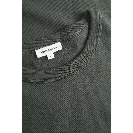 Simon Heavy T-shirt - Black Olive