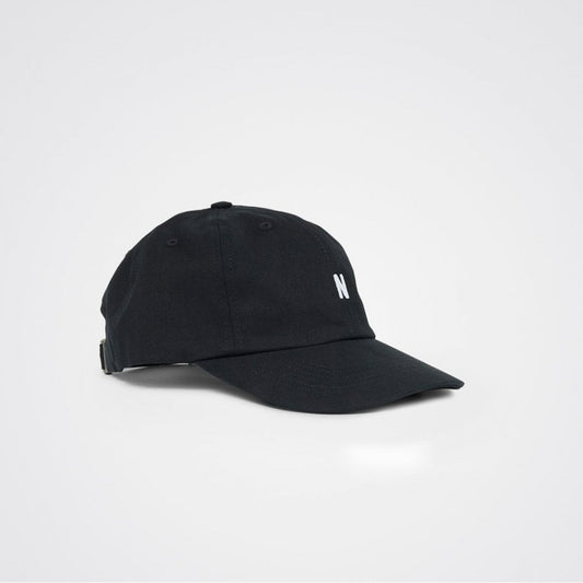 Twill Sports Cap - Black